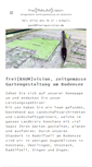 Mobile Screenshot of freiraumvision.de